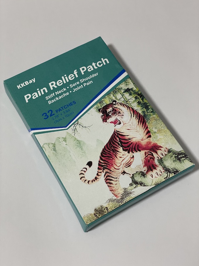 KKBay Tiger Pain Relieving Patch (32 Count) Chinese Tiger Pain Relief Patch for Back, Neck, Shoulder, Knee Pain and Muscle Soreness, Ultra Strength, Natural Herbs, Heat Patches (4 Packs 8 Each)